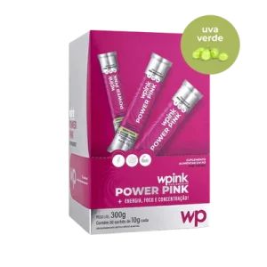 power pink de uva verde - pré-treino - 300g - wp