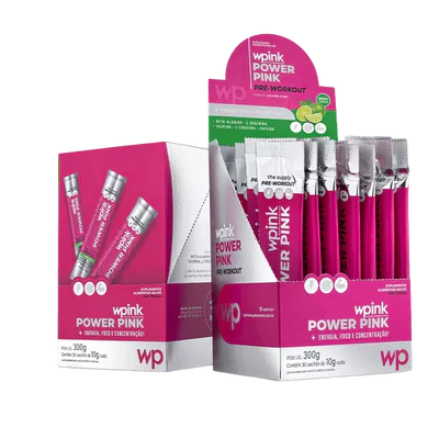 power pink de limão - pré-treino - 300g - wp - Imagem 5