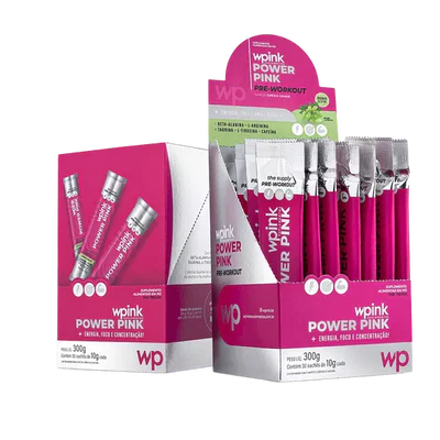 power pink de uva verde - pré-treino - 300g - wp - Imagem 5