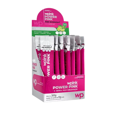 power pink de limão - pré-treino - 300g - wp - Imagem 6