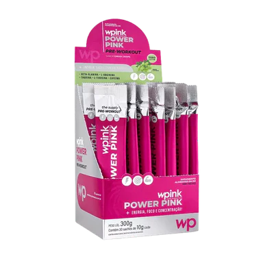 power pink de uva verde - pré-treino - 300g - wp - Imagem 6