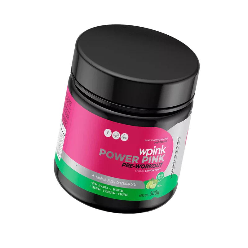 super power pink de limão - pré-treino – 300g - wp - Imagem 3
