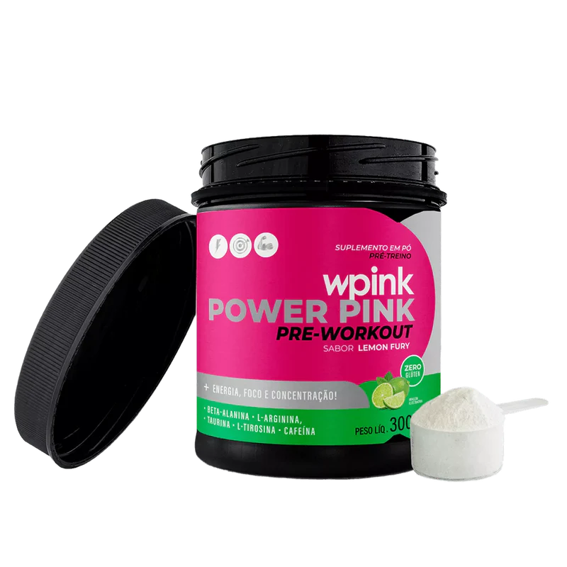 super power pink de limão - pré-treino – 300g - wp - Imagem 4