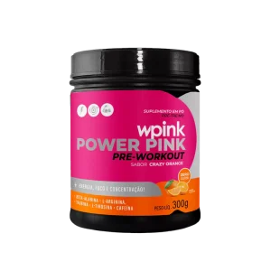 super power pink de laranja - pré-treino - 300g - wp