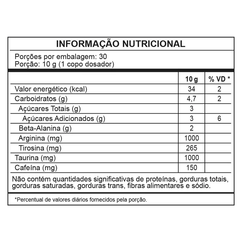 super power pink de limão - pré-treino – 300g - wp - Imagem 5