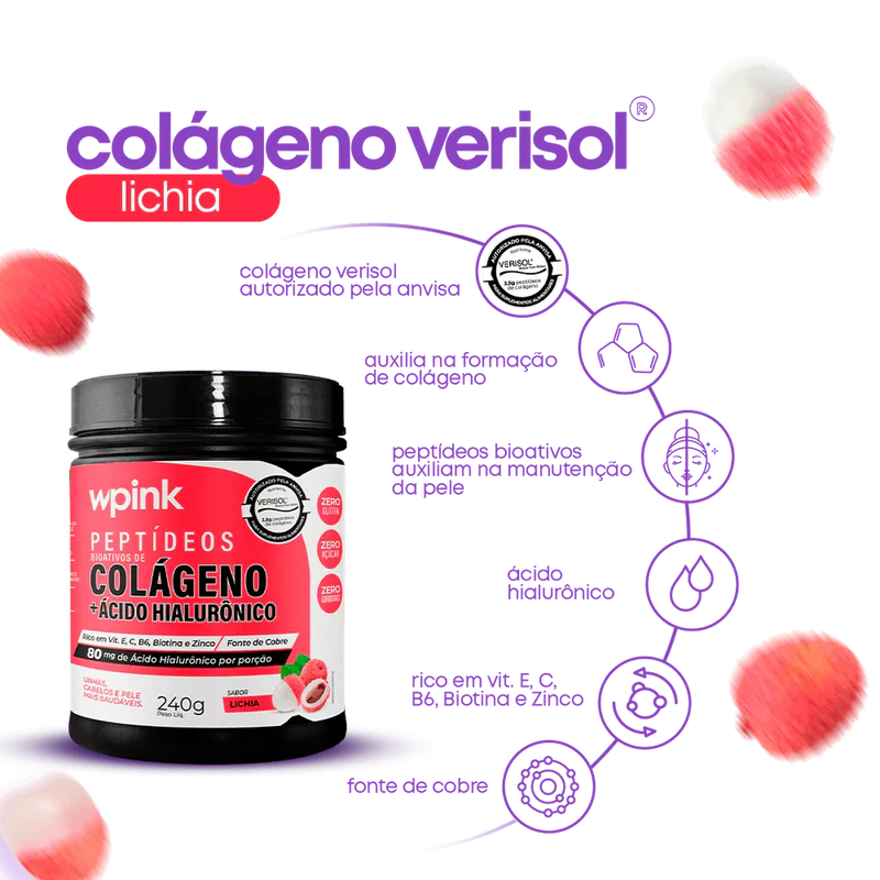 colágeno de lichia - 240g - the supply - wp - Imagem 2