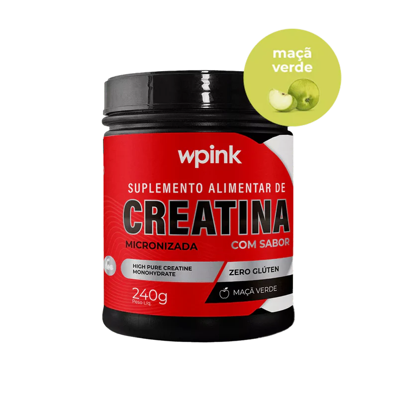 creatina de maçã verde - 240g - wp