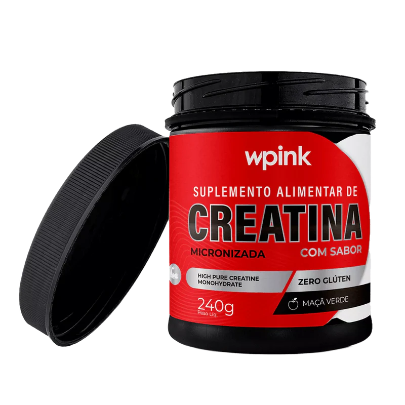 creatina de maçã verde - 240g - wp - Imagem 3