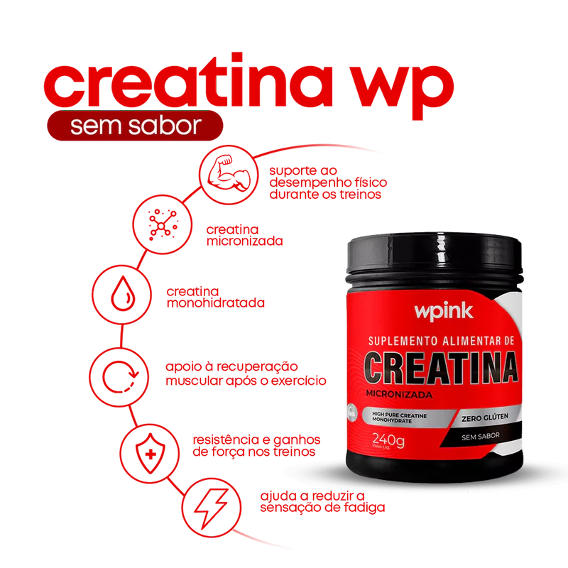 creatina sem sabor - 240g - wp - Imagem 5