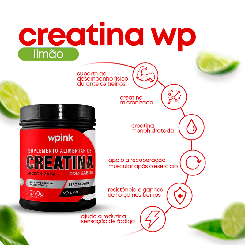 creatina de limão - 240g - wp - Imagem 2