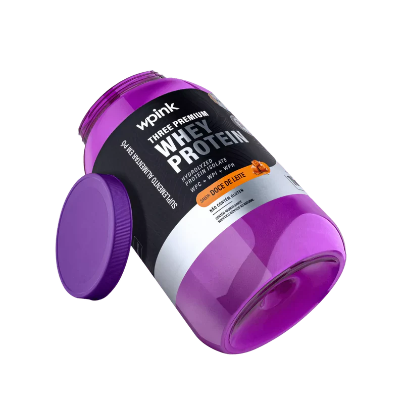 three premium whey protein doce de leite 3w - (1kg) - wp - Imagem 6