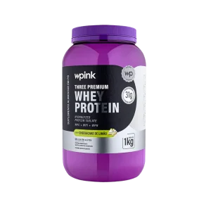 three premium whey protein cheesecake de limão 3w - (1kg) - wp
