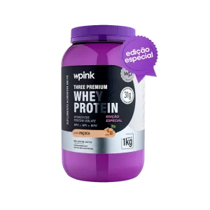 three premium whey protein paçoca 3w - (1kg) - wp
