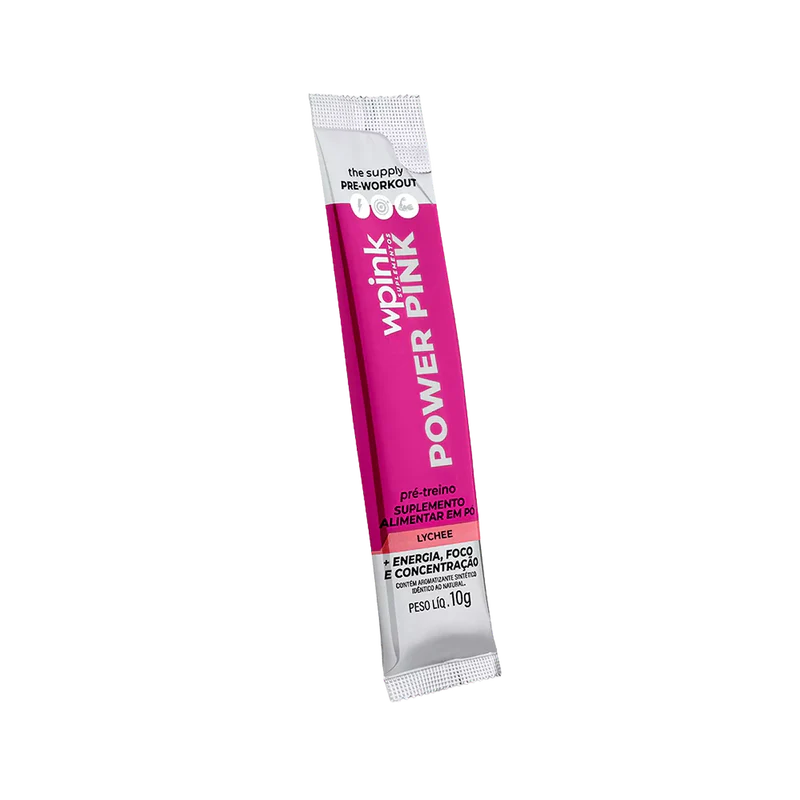 power pink de lichia - pré-treino - 300g - wp - Imagem 3