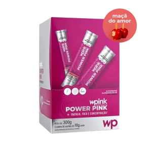 power pink de maçã do amor - pré-treino - 300g - wp