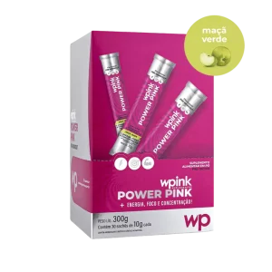 power pink de maçã verde - pré-treino - 300g - wp