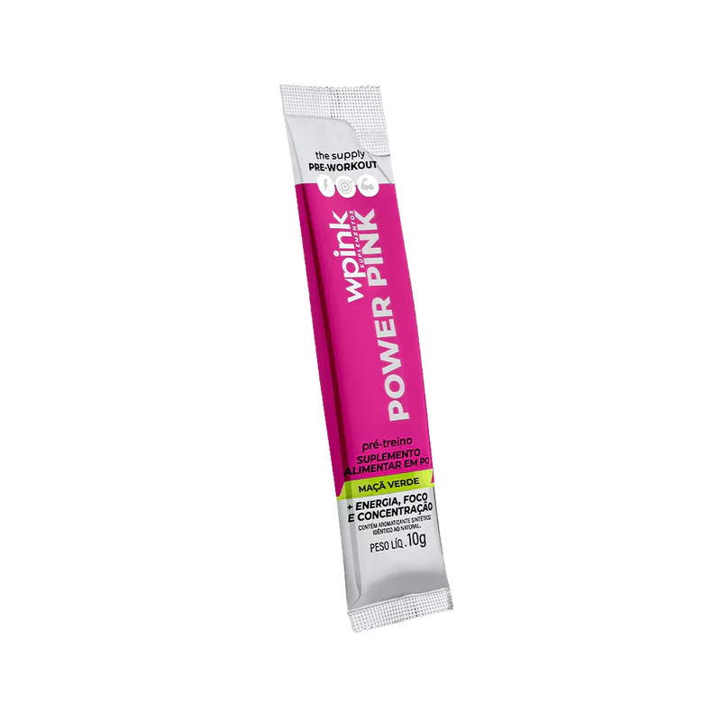 power pink de maçã verde - pré-treino - 300g - wp - Imagem 3