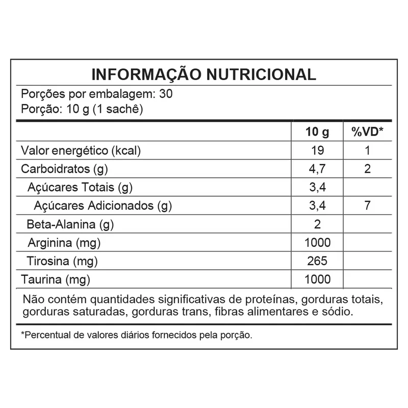 power pink sem cafeína de maçã verde - pré-treino - 300g - wp - Imagem 7