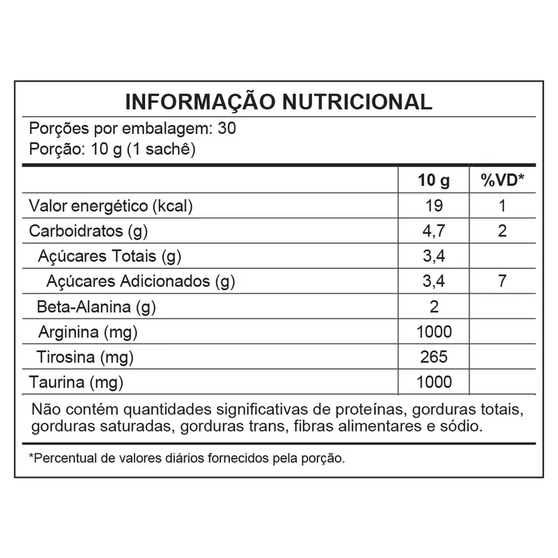 power pink sem cafeína de uva verde - pré-treino - 300g - wp - Imagem 7
