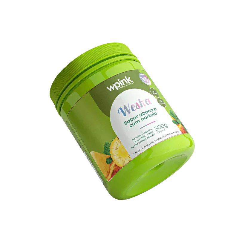 wesha chá verde e abacaxi - 300g - wp - Imagem 4