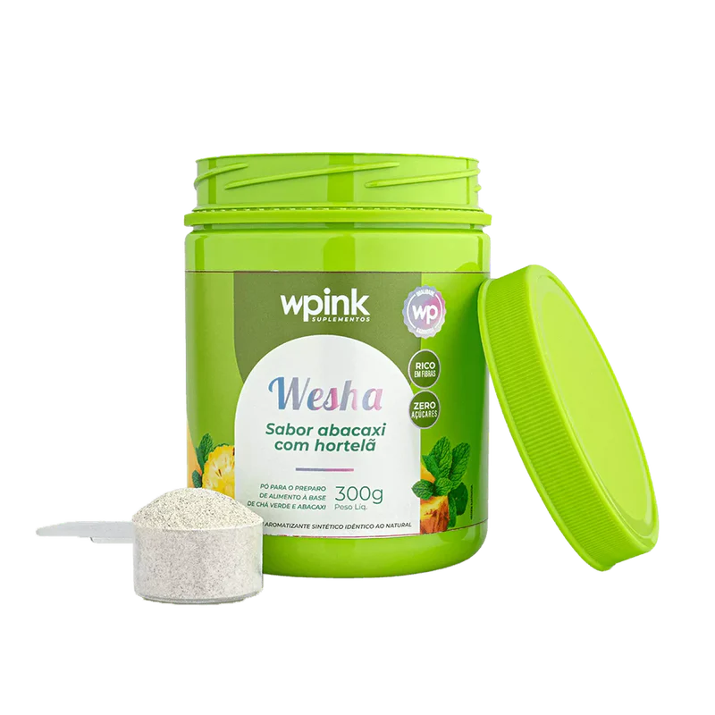 wesha chá verde e abacaxi - 300g - wp - Imagem 6