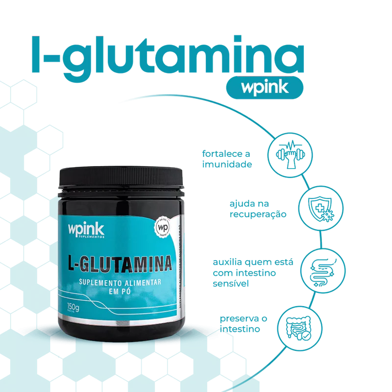 l-glutamina - 150g - wp - Imagem 2