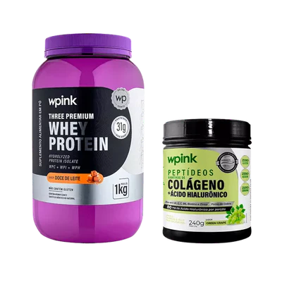 whey protein doce de leite + colágeno uva verde - wp