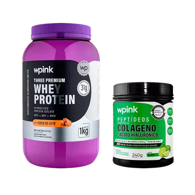 whey protein doce de leite + colágeno limão - wp
