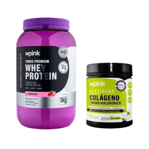 whey protein morango + colágeno maçã verde - wp