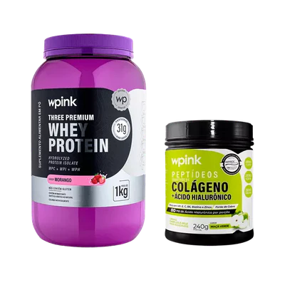whey protein morango + colágeno maçã verde - wp
