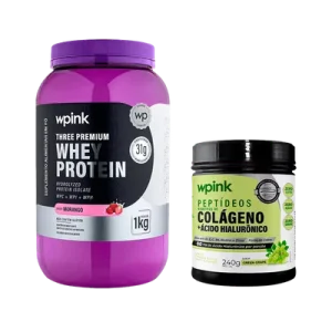 whey protein morango + colágeno uva verde - wp